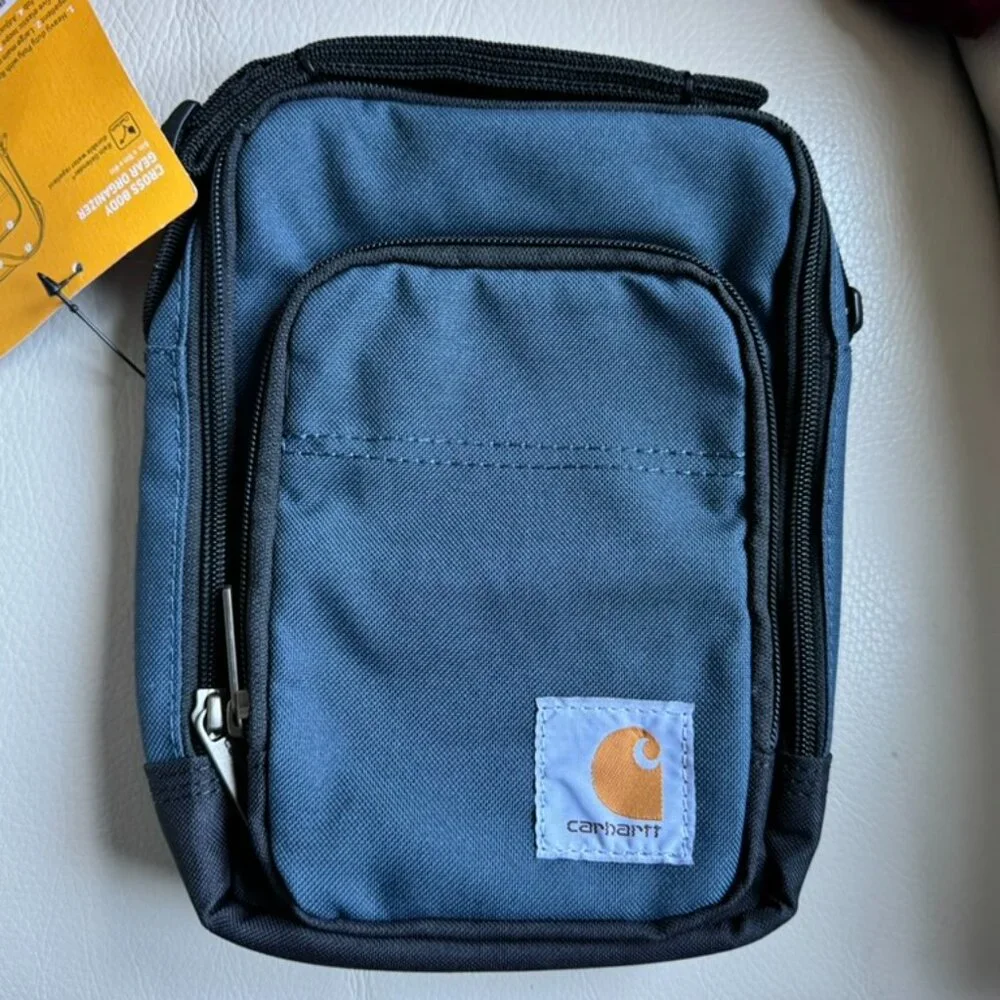 Carhartt LEGACY series‎ Cross Body Gear Organizer Bag Rain Defender Navy NWT